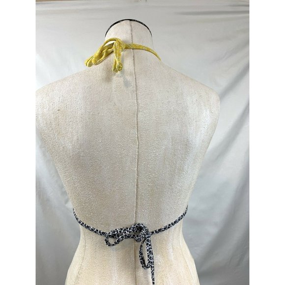 Victoria’s Secret Tankini Top Size Small Lot Bundle Stripes Yellow Ruffles Triba - Picture 12 of 12